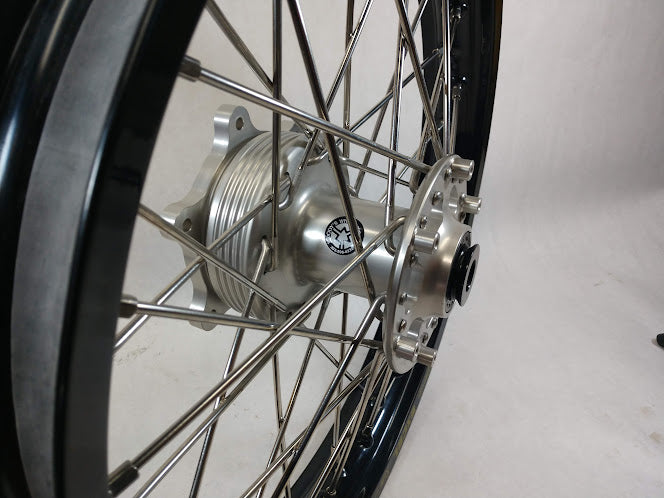 2005-23 Woody's Superlite KTM 125-640 Black/Silver Cush Drive Wheel Set
