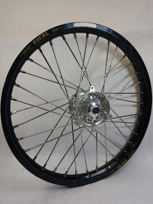 2005-23 Woody's Superlite KTM 125-640 Black/Silver Cush Drive Wheel Set