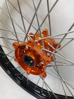 KTM 790-1290 Front Wheel - 21x1.85" Black & Orange