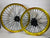 Sur Ron Ultra Bee Yellow Excels and Black Hubs Black Out - 21/18"