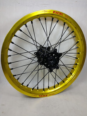 Sur Ron Ultra Bee Yellow Excels and Black Hubs Black Out - 21/18"
