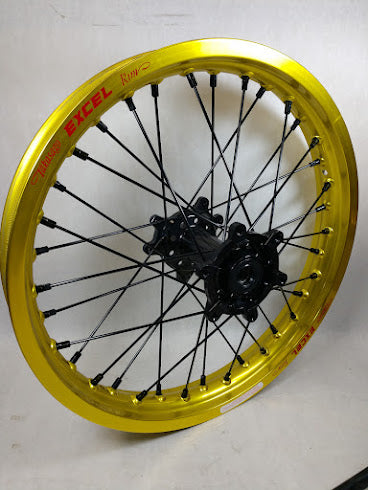Sur Ron Ultra Bee Yellow Excels and Black Hubs Black Out - 21/18"