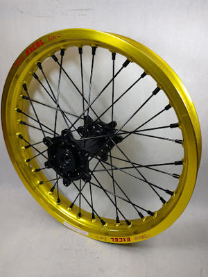 Sur Ron Ultra Bee Yellow Excels and Black Hubs Black Out - 21/18"