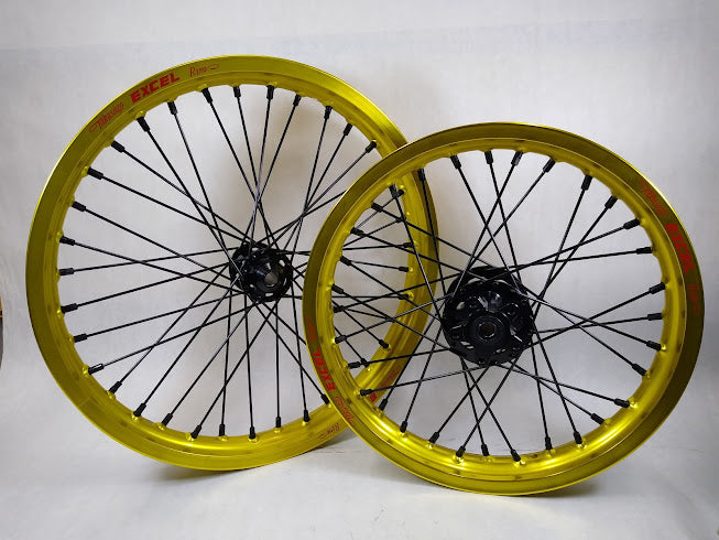 Sur Ron / Talaria Wheelset Black Out Yellow - 19/16"