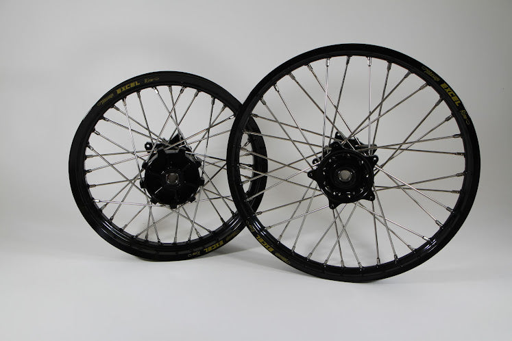 Yamaha Tenere 700 Black Wheel Set 21/18 Sealed for Tubeless