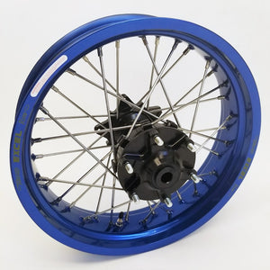 Yamaha Tenere 700 Blue & Black Wheel Set Sealed for Tubeless