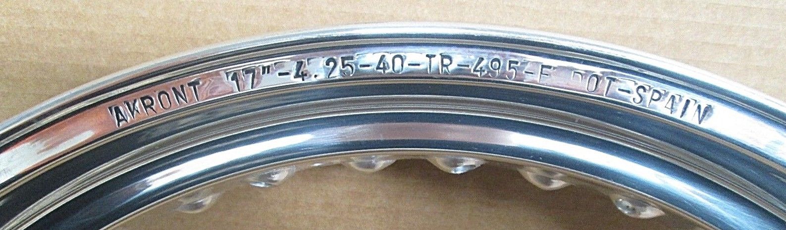 New Harley Davidson & Custom Akront 17x4.25 Rear