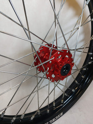 Sur Ron / Talaria Black Excel Ones & Red Hubs - 21/18"