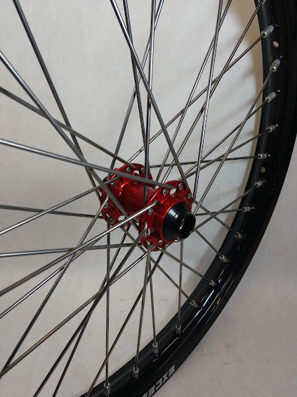 Sur Ron / Talaria Black Excel Ones & Red Hubs - 21/18"