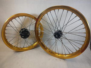 Sur Ron / Talaria Wheelset Gold & Black - 19/16