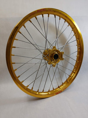 Sur Ron Ultra Bee Gold Excels and Gold Hubs - 21/18"