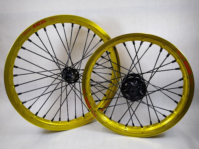 Yellow bike rims sale