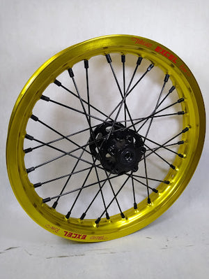 Sur Ron / Talaria Wheelset Yellow Rims & Black Out  - 21/18"