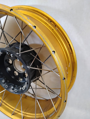 BMW R1250GS, R1200GSW/GSWA Liquid Cooled 17x4.50 REAR GOLD OEM WHEEL