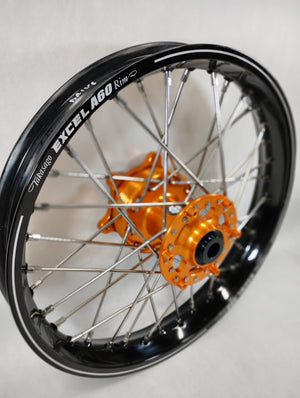 KTM/HUSQ/GASGAS 125-640 2005-27 Woody's Superlite 18x2.15" A60 Cush Drive Rear Wheel