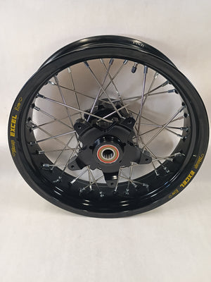 PAN AMERICAN - Harley 19/17 Black Wheel Set Tubeless