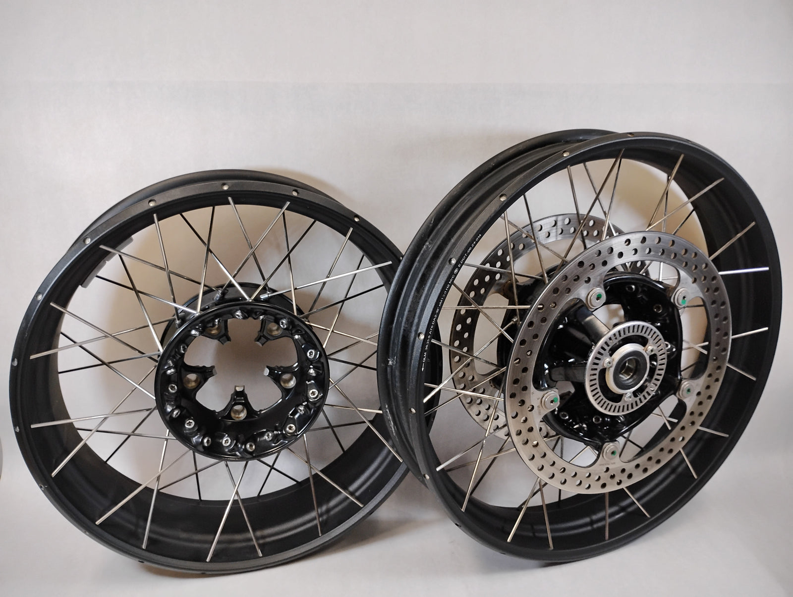 BLACK BMW R1300GS OEM Takeoff Wheelset - Like New