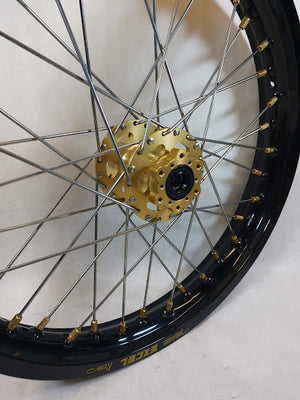 Sur Ron / Talaria Wheelset Black & Gold - 21/18"