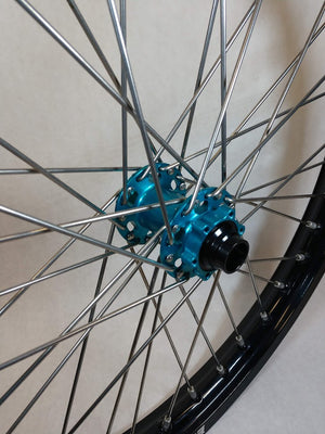 Sur Ron / Talaria Wheelset Black & Teal - 21/18"