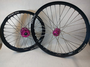 Sur Ron / Talaria Wheelset Black & Pink - 21/18"