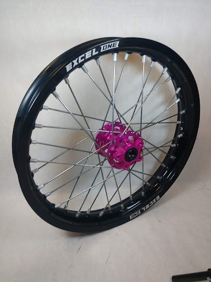 Sur Ron / Talaria Wheelset Black & Pink - 18"Rear Wheel