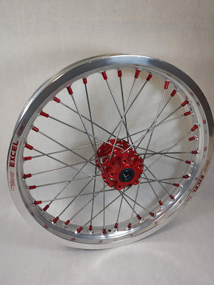 Sur Ron / Talaria Wheelset Silver & Red - 21/18"