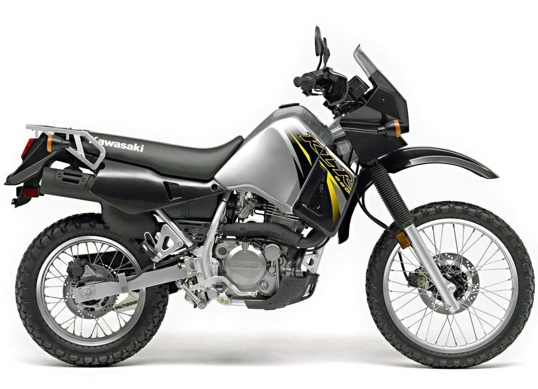Kawasaki KLR650 motorcycle