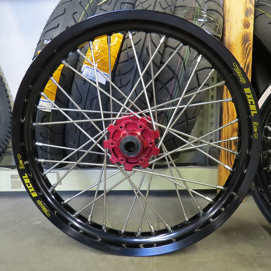 Africa Twin 21x1.85 Front Wheel (Tube-Type only) - WoodysWheelWorks