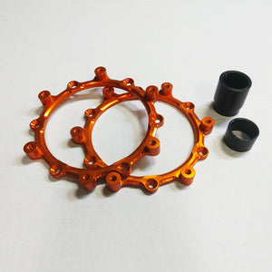 Hub Adapter Kit - KTM 950/990 Front Wheel to 790/890/1090/1190/1290